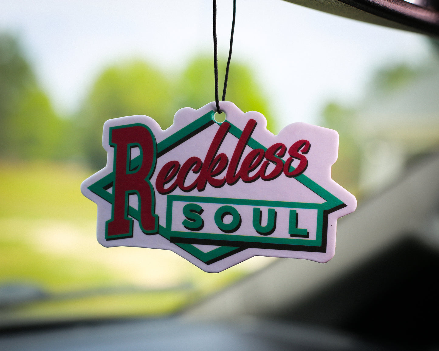 2Pk Reckless Sign - Air Freshener