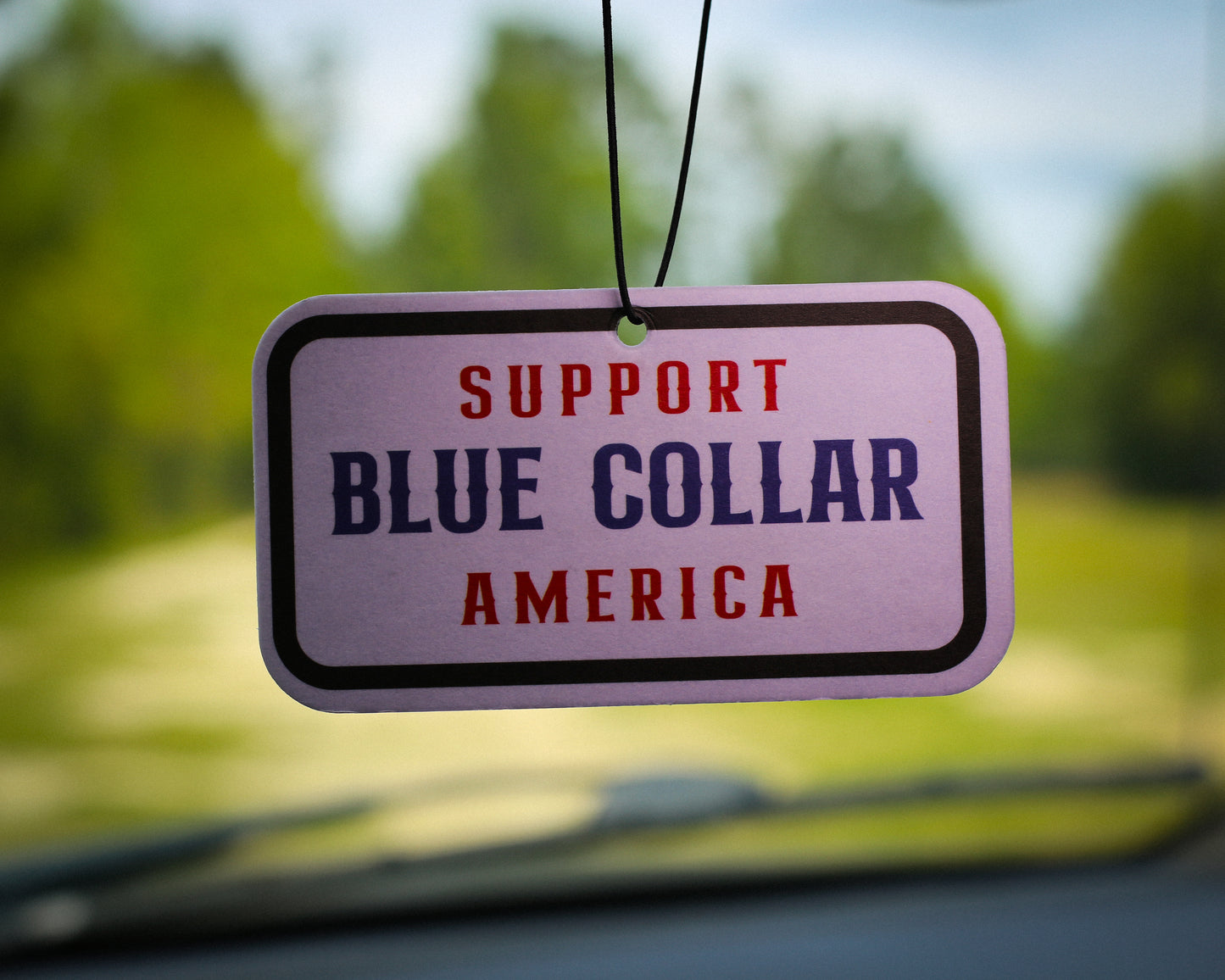 2Pk Support Blue Collar - Air Freshener