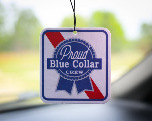 2Pk Blue Collar PBR - Air Freshener