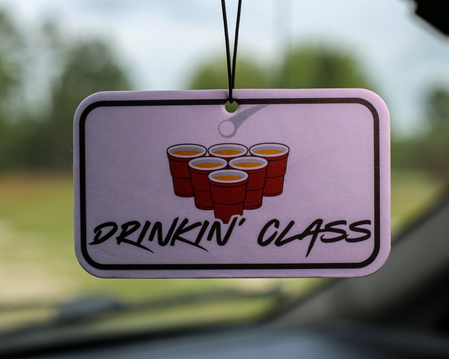 2Pk Drinkin' Class Pong - Air Freshener